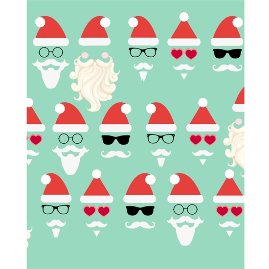 Cool Claus Printed Backdrop