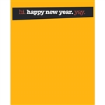 Slanted New Year's Eve Banner Printed Backdrop