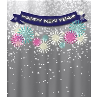 New Year's Eve Banner Printed Backdrop