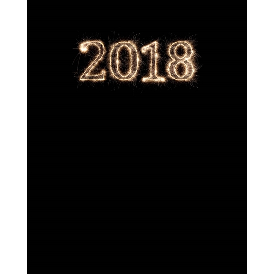 2018 Sparkler Printed Backdrop