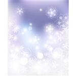 Tranquil Snowflake Printed Backdrop
