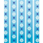 Blue Snowflake Wallpaper Printed Backdrop