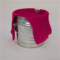 Hot Pink Knit Blanket
