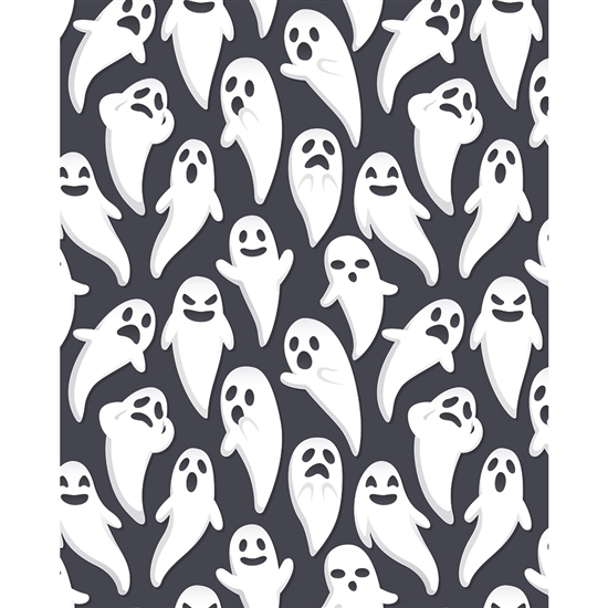 Ghost Emotions Printed Backdrop