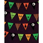 Trick-or-Treat Bunting Backdrop