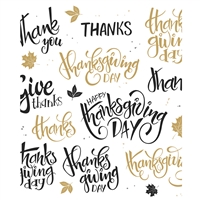 Thanksgiving Day Printed Backdrop