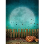 Moonlight Fence Printed Backdrop