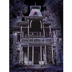 Ghost House Printed Backdrop
