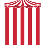 Circus Big Top Printed Backdrop
