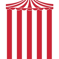 Circus Big Top Printed Backdrop
