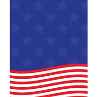 American Flag Printed Backdrop