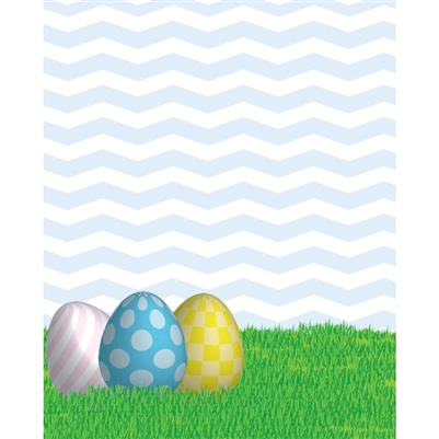Easter Eggs Printed Backdrop
