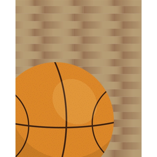 Basketball Printed Backdrop