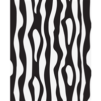 Zebra Stripes Printed Backdrop