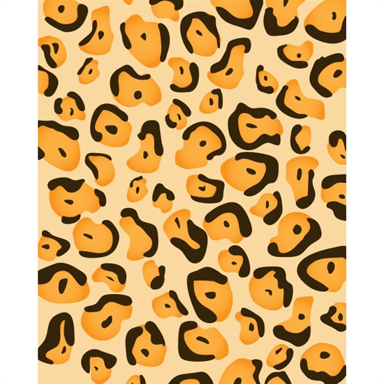 Leopard Spots Printed Backdrop