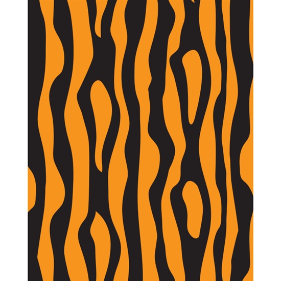 Tiger Stripes Printed Backdrop
