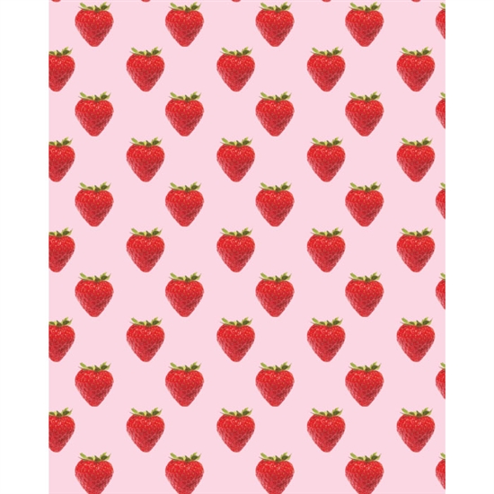 Strawberry Wallpaper Printed Backdrop