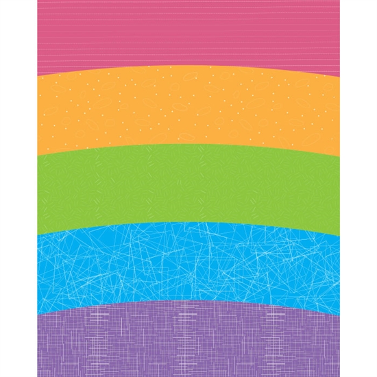 Textured Rainbow Printed Backdrop