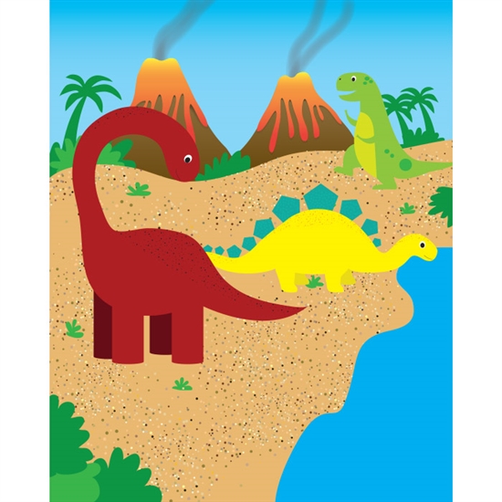 Dinosaurs Printed Backdrop