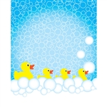 Rubber Ducky Bath Printed Backdrop