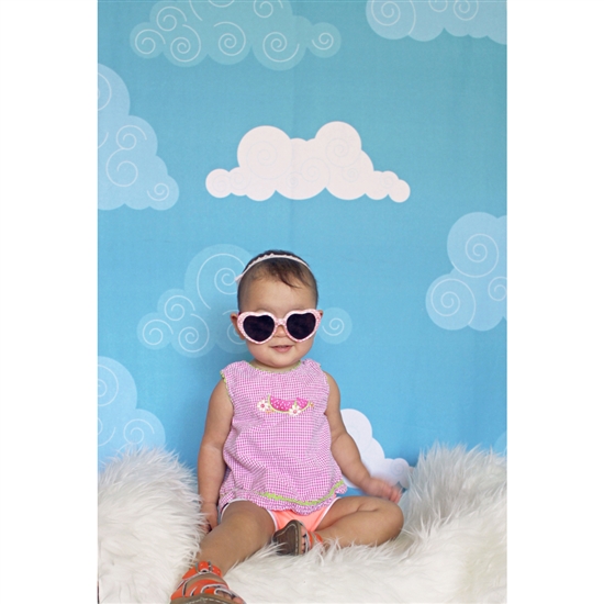Clouds Printed Backdrop
