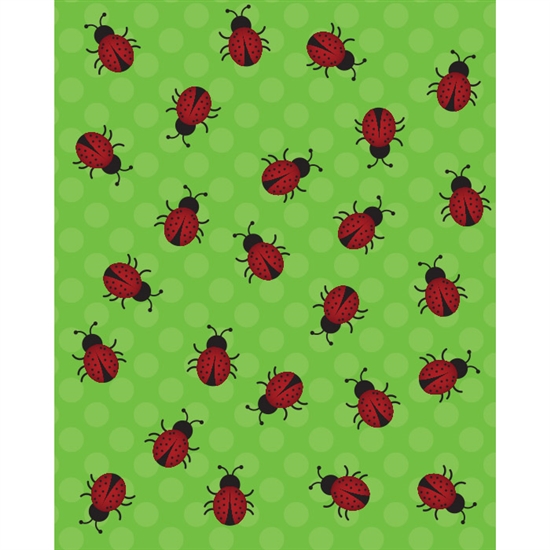 Ladybug  Printed Backdrop