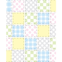 Pastel Quilt Printed Backdrop