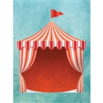 Circus Tent Printed Backdrop