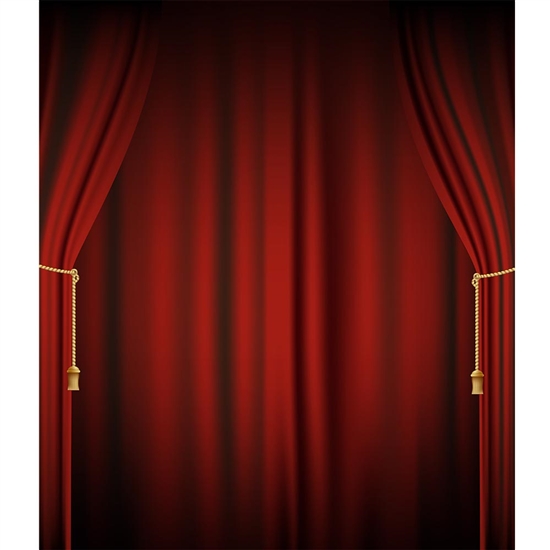Theater Curtain Printed Backdrop
