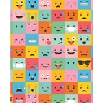 Emoji Blocks Printed Backdrop