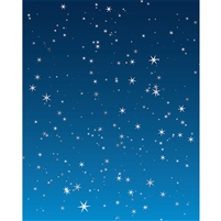Starry Night Printed Backdrop