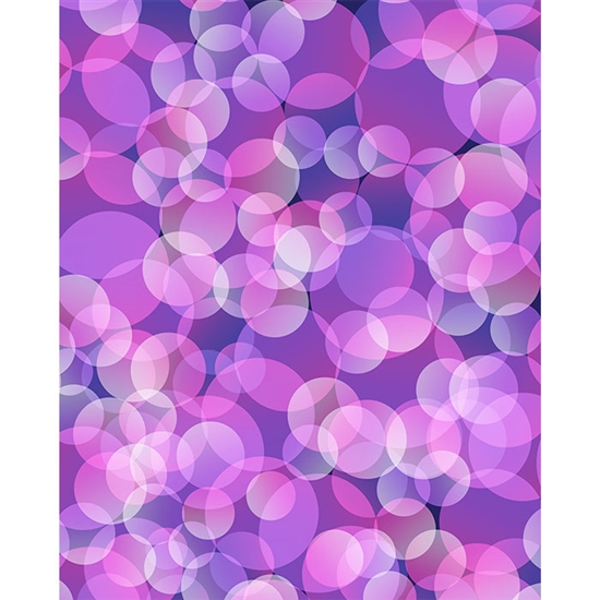 Purple Bokeh Printed Backdrop