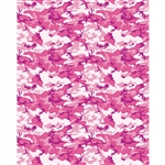 Pink Camouflage Printed Backdrop
