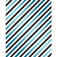 Blue Stripes Printed Backdrop