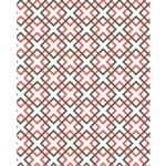 Layered Squares Patterned Printed Backdrop