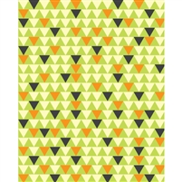 Yellow & Black Triangles Patterned Printed Backdrop