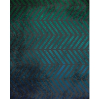 Blue Grunge Parallel Chevrons Printed Backdrop