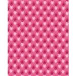 Hot Pink Tufted Printed Backdrop
