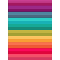 Rainbow Block Stripes Printed Backdrop