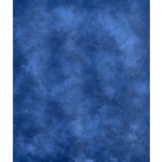 Sapphire Blue Medium Mottle Texture Printed Backdrop