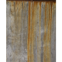 Cement Rust Drip Printed Backdrop