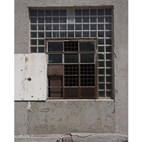 Industrial Window Printed Backdrop