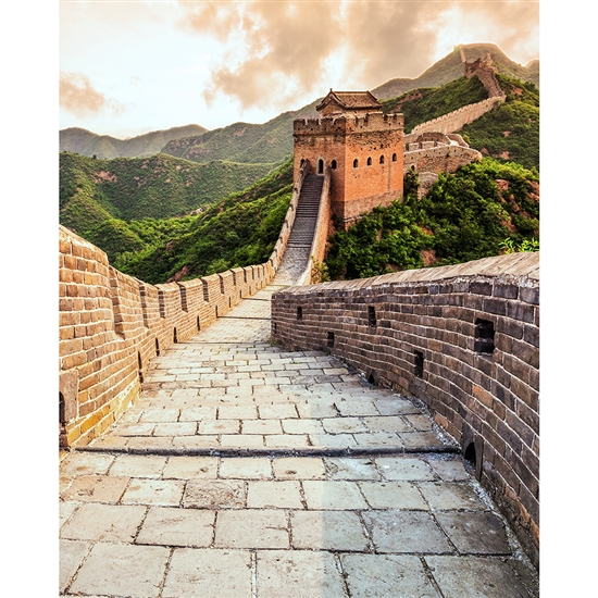 Great Wall of China Printed Backdrop