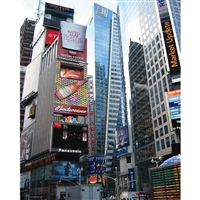 Times Square Scenic Printed Backdrop