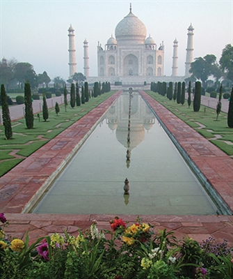Taj Mahal Scenic Printed Backdrop
