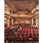Abandoned Theatre Printed Backdrop