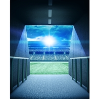 Stadium Tunnel Printed Backdrop