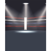 Boxing Ring Printed Backdrop