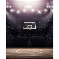 Basketball Stadium Printed Backdrop