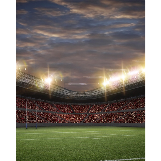 Rugby Stadium Printed Backdrop